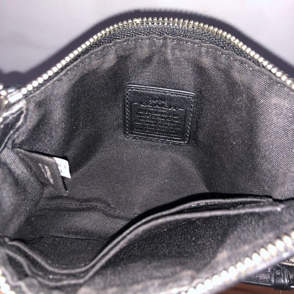 Grey Coach Wristlet - Picture 3 of 4